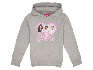 Barbie Dievčenská mikina (134/140, sivá)