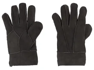 Livergy® Pánske rukavice z jahňacej kože (8,5, kávová)