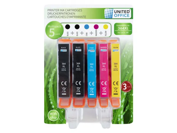 United Office® Náplne do tlačiarne HP Multipack