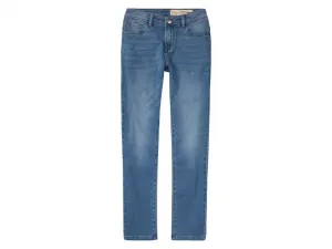 pepperts!® Chlapčenské teplákové rifle „Skinny Fit“ (146, modrá)