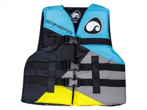 SPINERA DELUXE YOUTH NYLON VEST Detská plávacia vesta, modrá, veľkosť