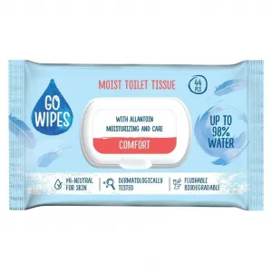 Vlhčený toaletný papier Comfort, s alantoínom s upokojujúcim účinkom