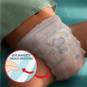 Pampers Premium Care Plienkové Nohavičky Veľkosť 3, 48 Plienok, 6kg-11kg