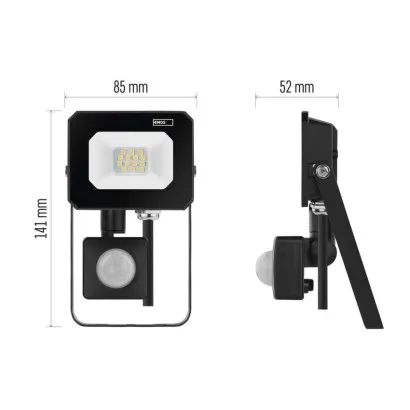 EMOS LED reflektor SIMPO s pohybovým čidlom 10 W neutrálna biela