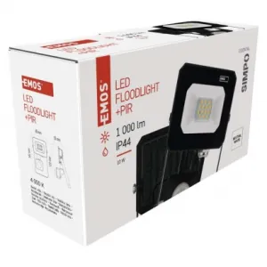 EMOS LED reflektor SIMPO s pohybovým čidlom 10 W neutrálna biela