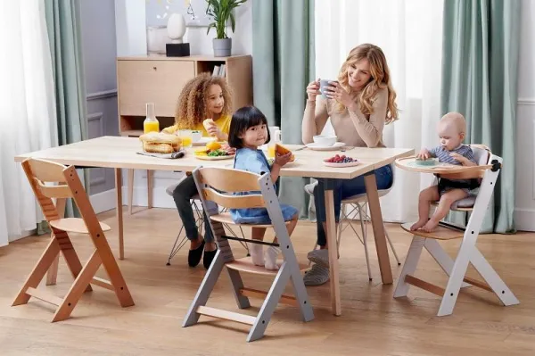Stolička Kinderkraft Enock Farba: White