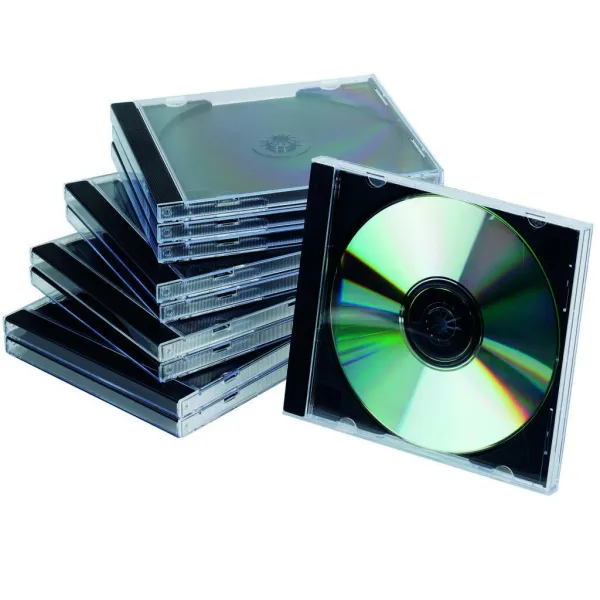 Q-CONNECT Obal na CD/DVD Jewel čierny tray