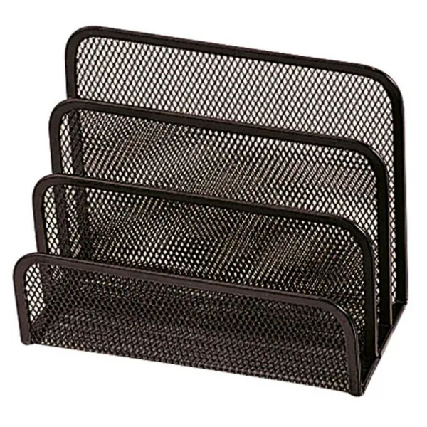 Q-CONNECT Drôtený stojan na listy 170x135x83mm čierny
