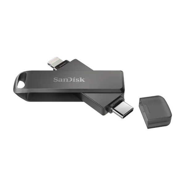 SanDisk Flash disk 128 GB iXpand Luxe, USB-C + Lightning