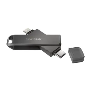 SanDisk Flash disk 128 GB iXpand Luxe, USB-C + Lightning