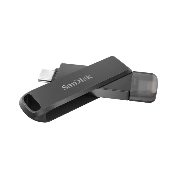 SanDisk Flash disk 128 GB iXpand Luxe, USB-C + Lightning