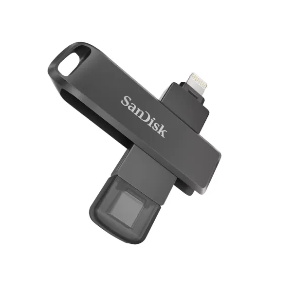 SanDisk Flash disk 128 GB iXpand Luxe, USB-C + Lightning