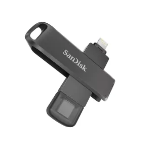 SanDisk Flash disk 128 GB iXpand Luxe, USB-C + Lightning