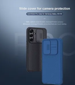 Nillkin CamShield PRO Kryt pre Samsung Galaxy A54 5G, Čierny