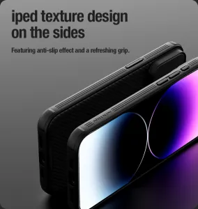 Nillkin CamShield PRO Magnetický Kryt pre iPhone 15 Pro Max, Čierny