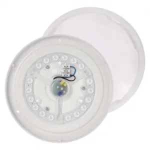 EMOS LED prisadené svietidlo FIONI, kruhové biele 12W neutrálna b., IP44