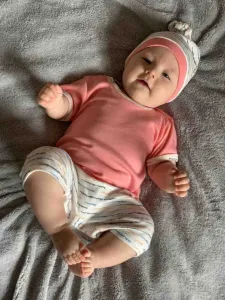 Dojčenská bavlnená čiapočka New Baby Summertime dievča 68 (4-6m)