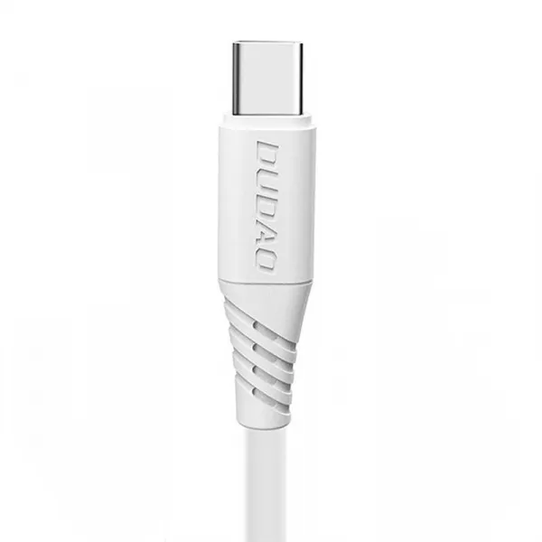 Dudao L2T 5A kábel USB na USB-C, 2 m (biely) 039461