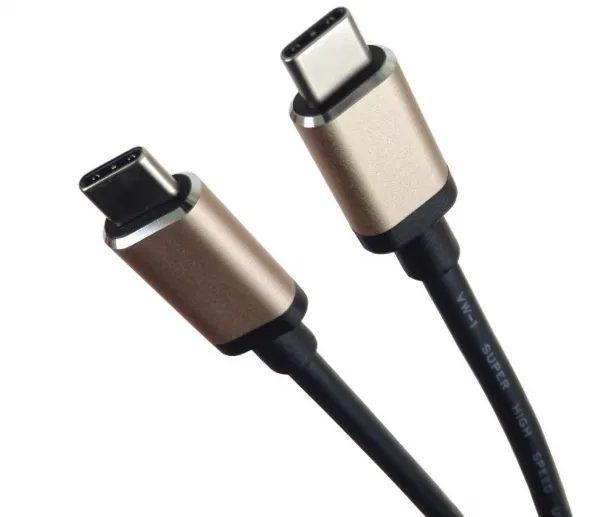 PremiumCord Kábel USB 3.2 konektor C/male - USB 3.2 C/male, hliníkové puzdro, 1m 19888
