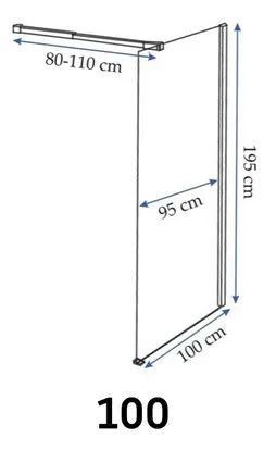REA WALK-IN AERO 100 transparent