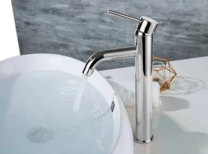 REA LUNGO HIGH CHROME umývadlová stojaca batéria