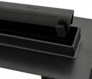 REA sprchový žľab NEREZ NEO SLIM PRO 700 BLACK