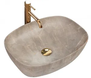 REA FREJA BEIGE 51x40 pultové umývadlo