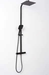 Sprchová sada s termostatom Jet čierna Rea P9411