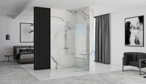 REA WALK-IN CORTIS 120 transparent