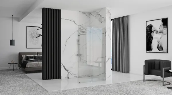 REA WALK-IN CORTIS 120 transparent