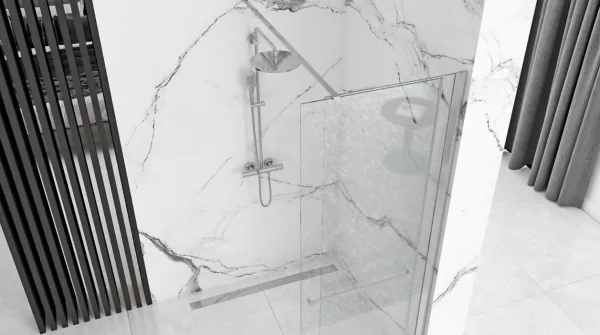REA WALK-IN CORTIS 120 transparent