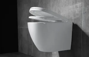 REA WC CARLO RIMLESS BASIC so sedátkom