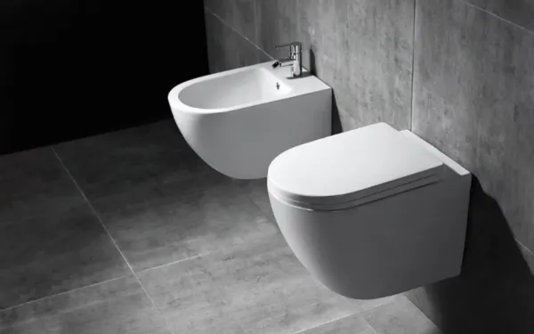 REA WC CARLO RIMLESS BASIC so sedátkom