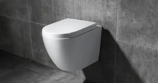 REA WC CARLO RIMLESS BASIC so sedátkom