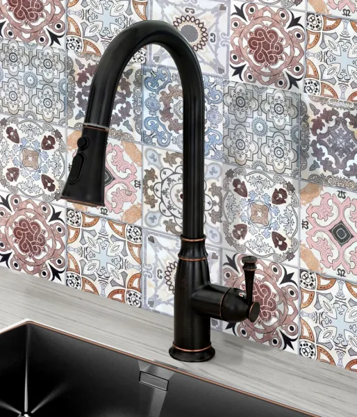 Umývadlová batéria Rea Deco Stará čierna