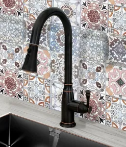Umývadlová batéria Rea Deco Stará čierna