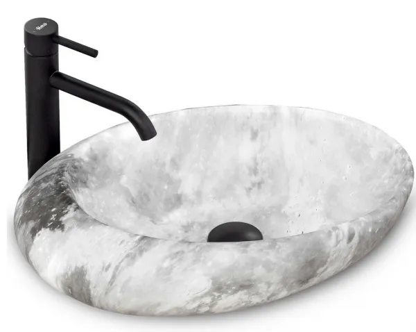 REA ROXY STONE C 49x31 pultové umývadlo
