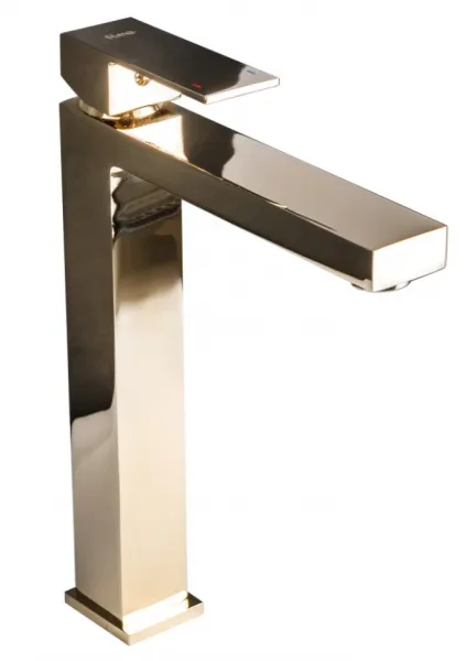 REA FENIX HIGH LIGHT GOLD umývadlová stojaca batéria