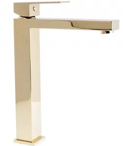 REA FENIX HIGH LIGHT GOLD umývadlová stojaca batéria