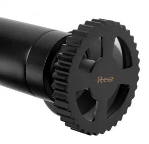 REA VERTIGO BLACK vaňová nástenná batéria