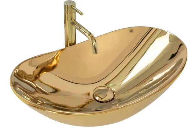 REA ROYAL GOLD 61x36 pultové umývadlo