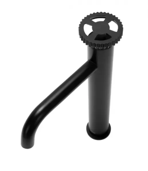 REA VERTIGO HIGH BLACK umývadlová stojaca batéria