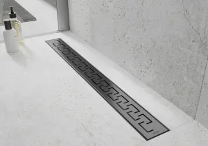 MEXEN sprchový žľab NEREZ M15 900 BLACK