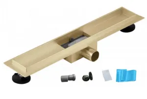 MEXEN sprchový žľab NEREZ M01 700 GOLD