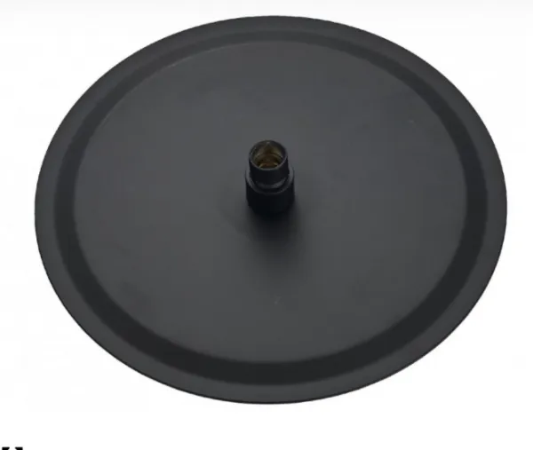 Sprchová hlavica MEXEN SLIM CIRCLE 30 cm čierna