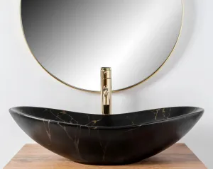 REA ROYAL 61x36 MARBLE MATT pultové umývadlo
