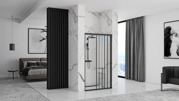 REA ALEX-805 BLACK 100 cm posuvné dvere do otvoru