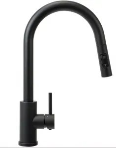 REA FRESH BLACK drezová stojaca batéria