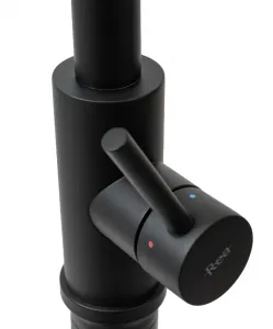 REA FRESH BLACK drezová stojaca batéria