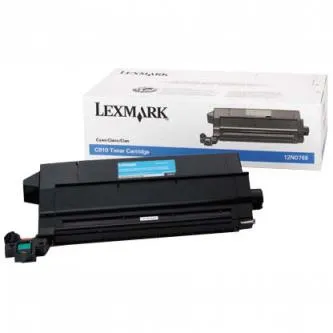 Lexmark 12N0768 azúrový (cyan) originálny toner
